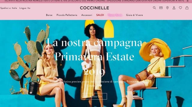 COCCINELLE S/S 19 For Joyful Spirits — Coccinelle