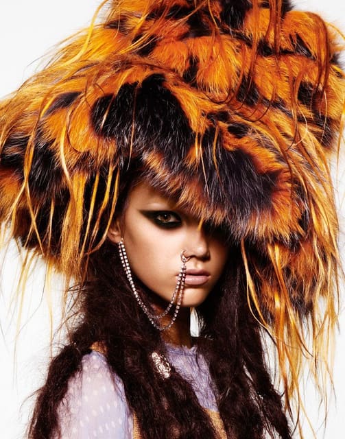 Midnight's Children (with models Jenna Earle, Alena Blohm) — Black Book Magazine