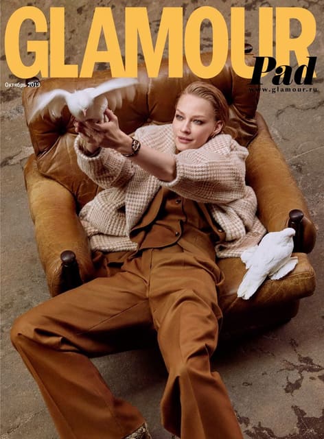 Glamour Russia October 2019 Covers: Svet... — Glamour Russia