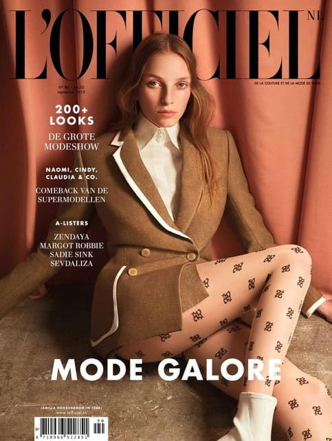 L'Officiel Netherlands September 2019 Cover — L'Officiel Netherlands