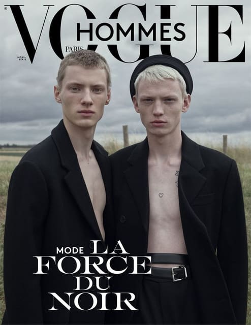Vogue Hommes Fall/Winter 2019 Cover — Vogue Hommes