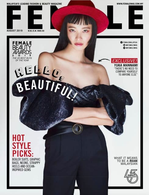 Female Malaysia August 2019 Cover