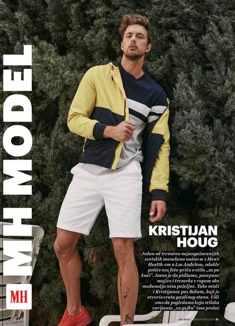 Christian Hogue — Men's Health Serbia
