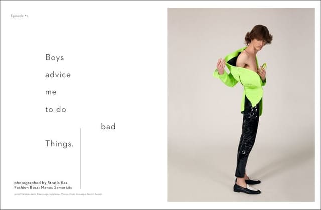 Boys Advice me to Do Bad Things. — NakedButSafe Magazine