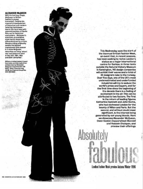 Absolutely Fabulous Four (The Observer N...