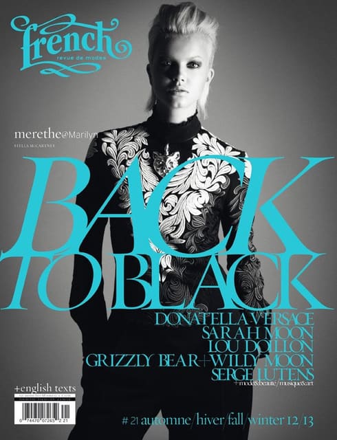 French Revue de Modes BACK TO BLACK F/W ... — French Magazine