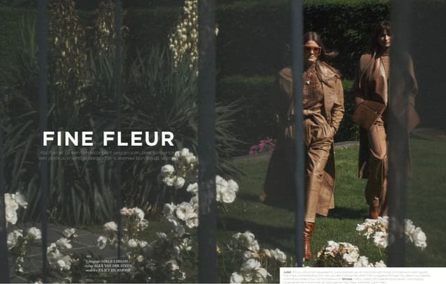 Fine Fleur — Harper's Bazaar Netherlands