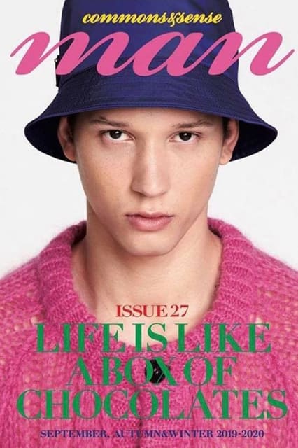 Commons & Sense Man F/W 2019 Cover — Commons & Sense Magazine