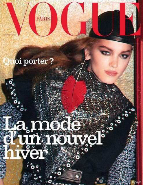 Vogue Paris October 2019 Cover — Vogue France