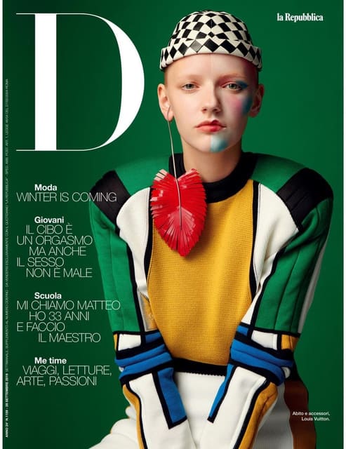 D Repubblica September 28, 2019 Cover — D Repubblica