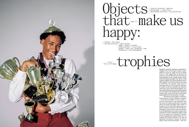 Objects that make us happy for Perdiz Ma...