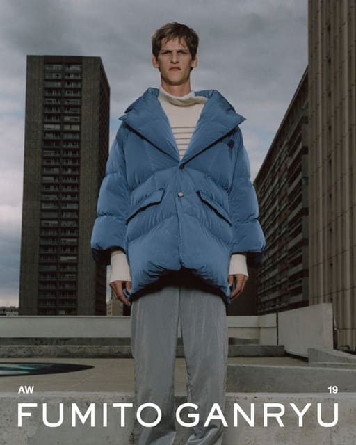 Fumito Ganryu Campaign AW19 collection — Fumito Ganryu