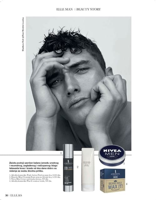 GROOMING 1:1 by KYLE SPRINGATE — Elle Man Serbia