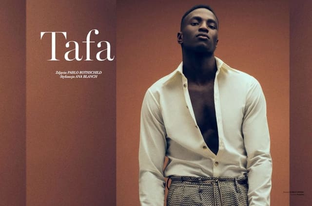 Tafa — L'Officiel Hommes Poland