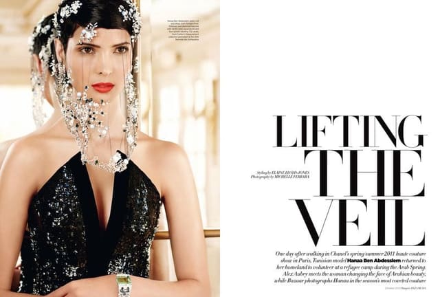 Lifting the Veil — Harper's Bazaar Arabia