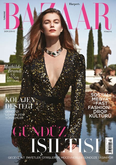 Harper's Bazaar Turkey October 2019 Cove... — Harper's Bazaar Turkey