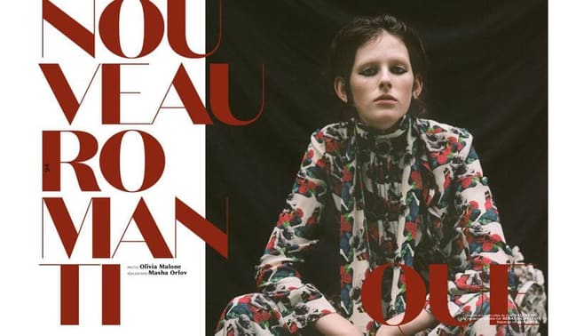 NOUVEAU ROMANTIQUE — French Magazine