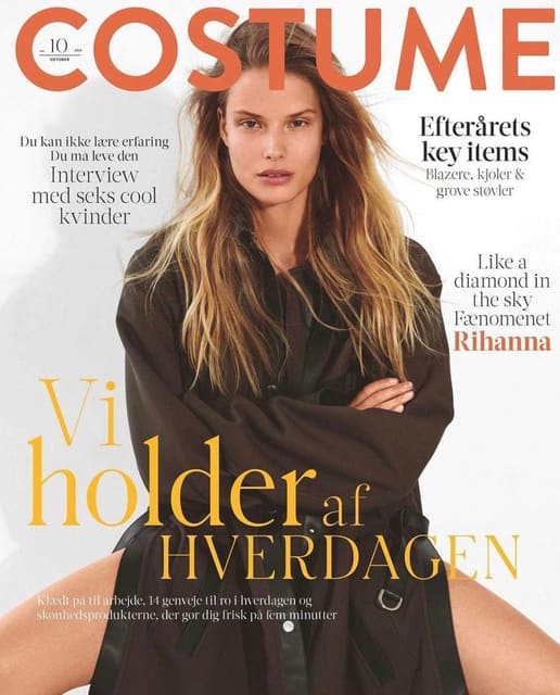 Costume Magazine October 2019 Cover — Costume Denmark