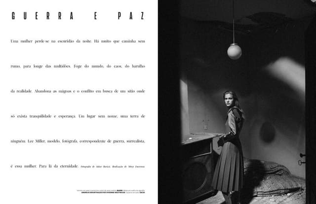GUERRA E PAZ — Vogue Portugal