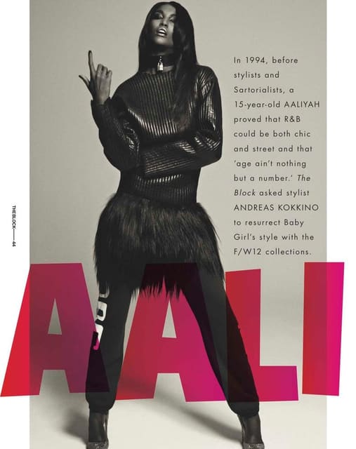 AALIYAH — The Block Magazine