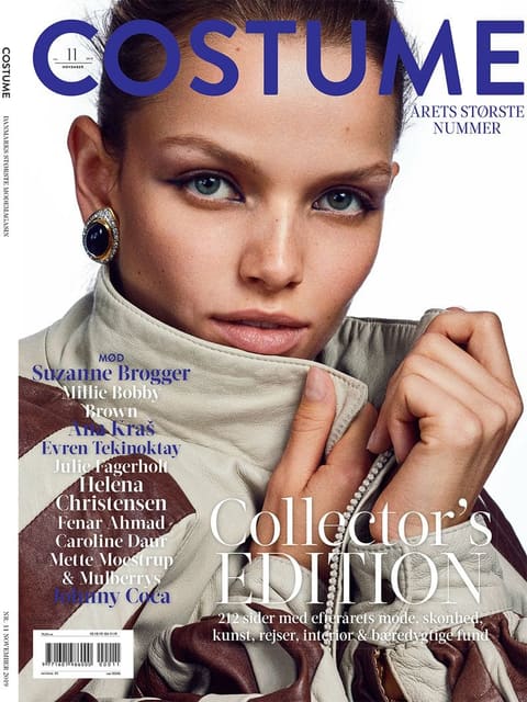 Costume Magazine November 2019 Cover — Costume Denmark