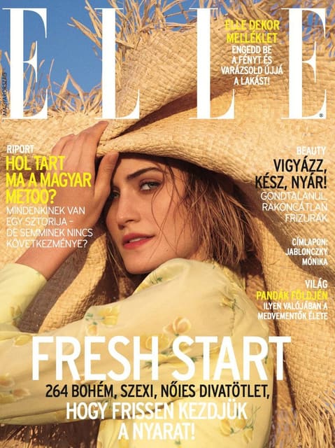 Elle Hungary June 2019 Cover — Elle Hungary