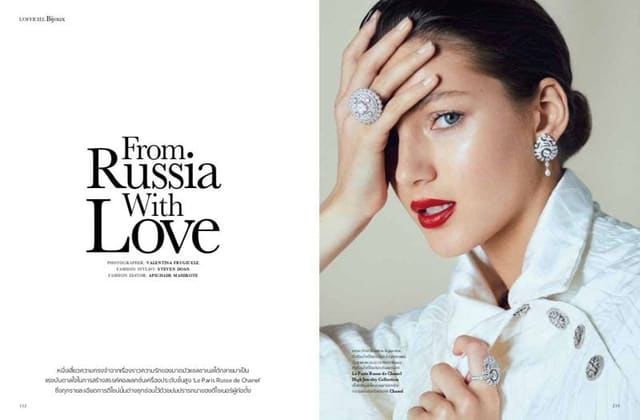 From Russia With Love — L'Officiel Thailand