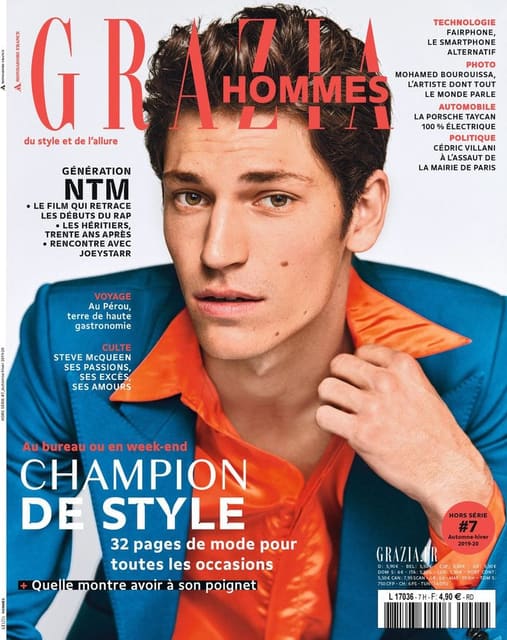 GRAZIA HOMMES #7 COVER — Grazia Hommes
