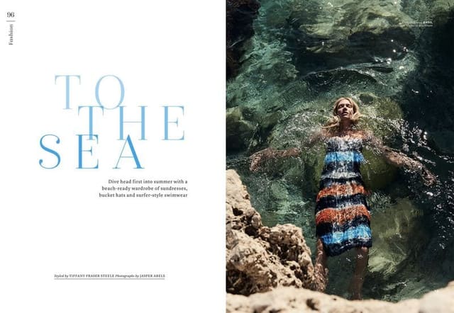 To The Sea — Marie Claire UK