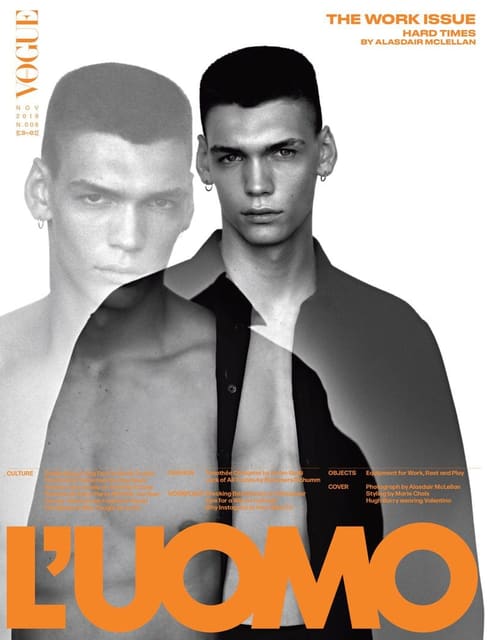 L'Uomo Vogue November 2019 Covers — L'Uomo Vogue