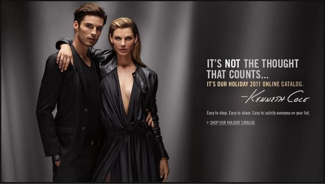 Kenneth Cole Holiday 2011 — Kenneth Cole