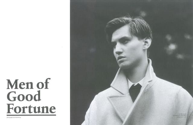 Men Of Good Fortune — Zoo Magazine