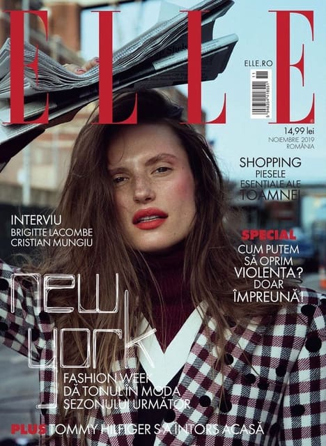Elle Romania November 2019 Covers — Elle Romania
