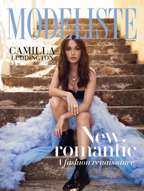 Modeliste June 2019 Cover with Camilla L...