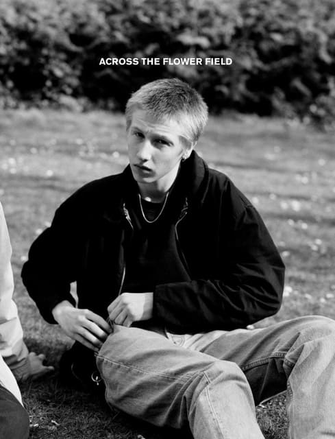 Book: ACROSS THE FLOWER FIELD Cover — Book
