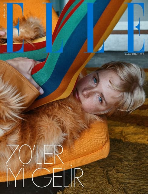 ELLE Turkey November 2019 cover — Elle Türkiye