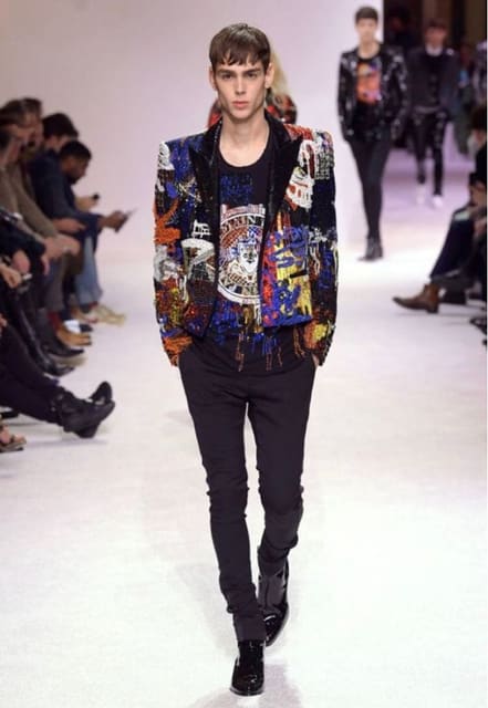 Balmain F/W 18 Men's Show — Balmain
