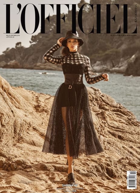 L'Officiel Kazakhstan September 2019 Cover by Elena Belousova — L'Officiel Kazakhstan