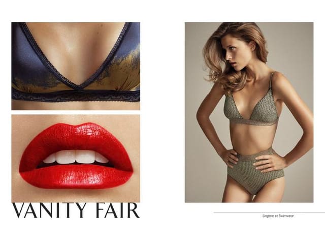 Vanity Fair Lingerie and Swimwear Campai...
