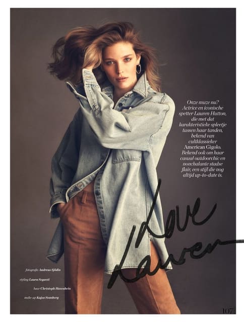 Love, Lauren — Elle Netherlands