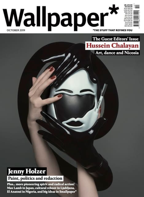 Wallpaper October 2019 Cover by Brigitte... — Wallpaper Magazine