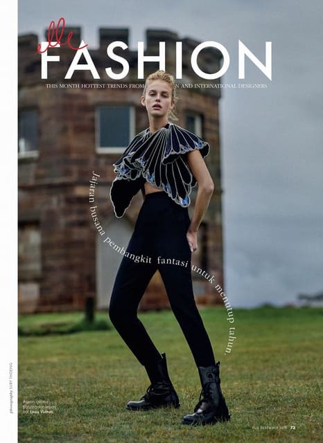 STRAIGHT FOR THE CASTLE — Elle Indonesia