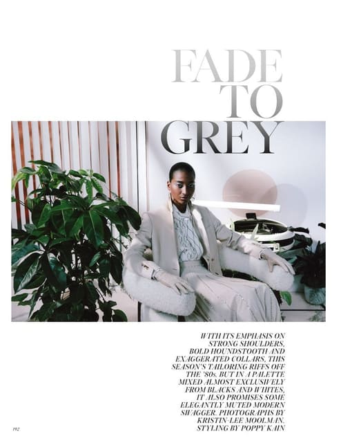 Fade to Grey — British Vogue