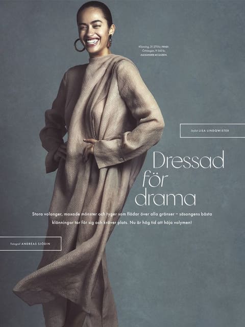 Dressed for Drama — Elle Sweden