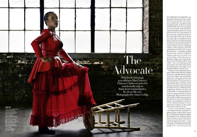 The Advocate — American Vogue