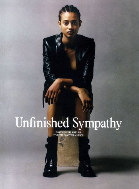 Unfinished Sympathy — L'Officiel Paris