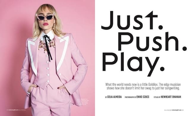 Just. Push. Play. for Venice Mag