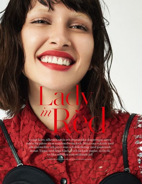 Lady in Red — Plaza Magazine
