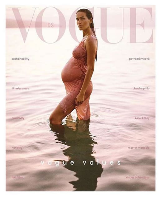 Vogue Czechoslovakia January 2020 Cover — Vogue Czechoslovakia
