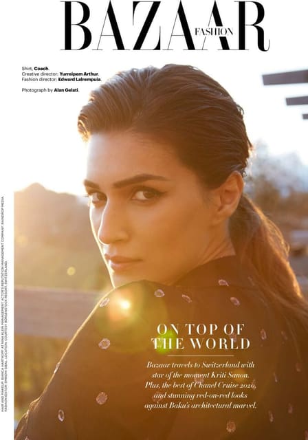 Kriti Sanon — Harper's Bazaar India